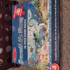 Search & Find Beneath the Waves Floor Puzzle - 48 Pieces